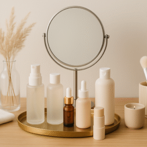 Como organizar o cantinho ideal para a Skin Care?